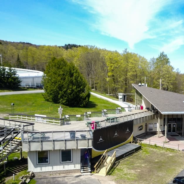 Sled Track Viewing Platform