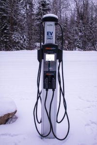 Electric Car Charging Spot