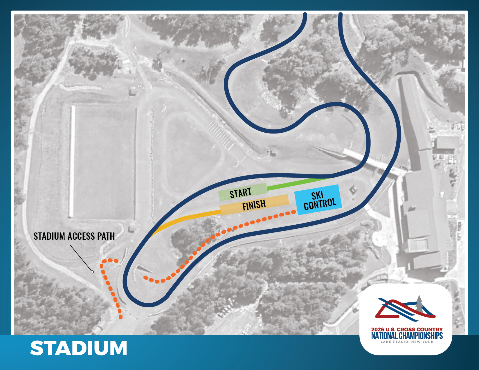 Stadium map